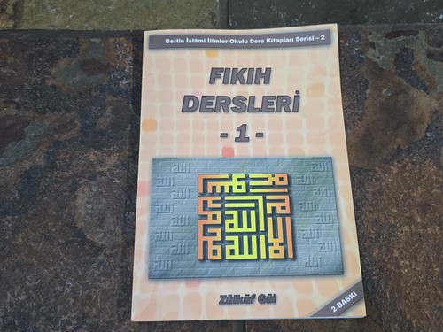 Fıkıh dersleri - dersleri, 1