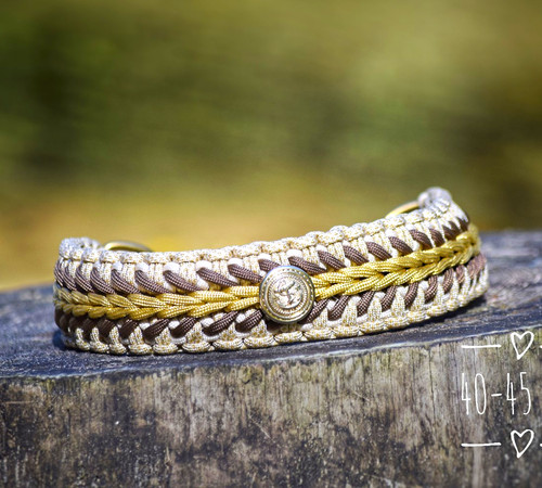 Paracord hundehalsband - paracord,
