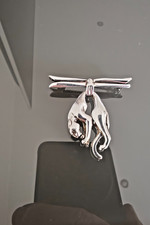 Panther Brosche Groß Massiv