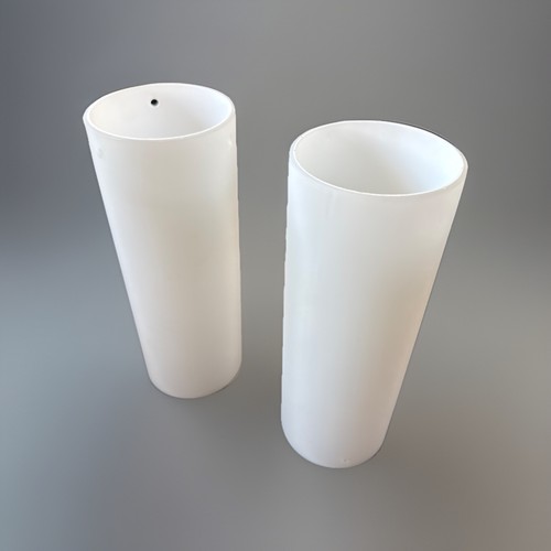Lampenschrim zylinder glas - 1x,