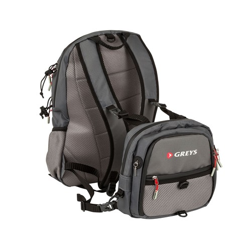 Brust rucksack grau - brust/rucksack,