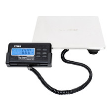 STIER Paketwaage Plattformwaage Waage Edelstahlplatte 200 kg 30 x 30 cm