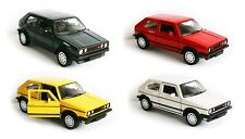 VOLKSWAGEN GOLF I GTI Metall Modellauto Modell Auto Spielzeugauto 4-Farben 77