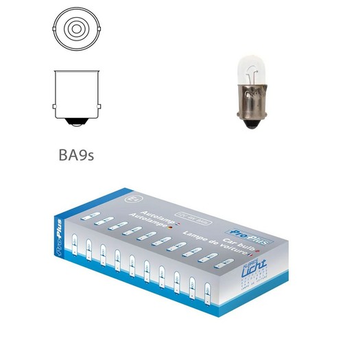 Glühbirne 12v ba9s - 12v, 9s