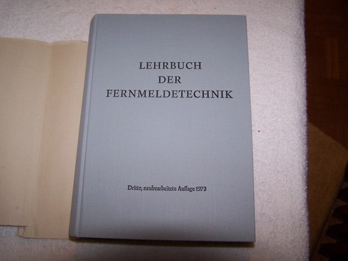 Lehrbuch der fernmeldetechnik - lehrbuch,