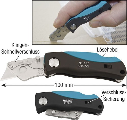 Hazet klappmesser cuttermesser - klappmesser,