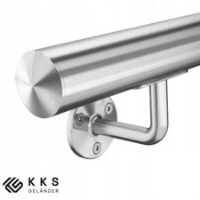 Edelstahl Handlauf Geländer 42,4 Wandhandlauf Treppe Brüstung Halter Befestigung