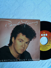 Paul Young  " Everything must change "  7er Single -  Versandrabatt  