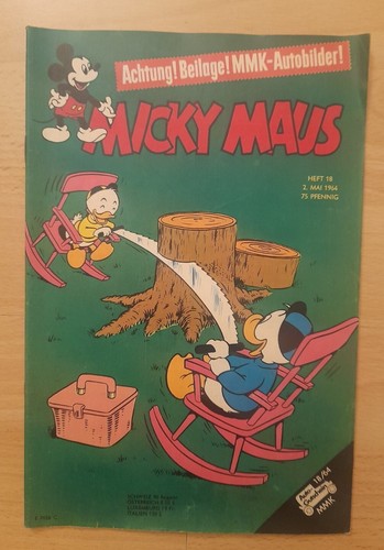 Original micky maus 1964 - micky, heft