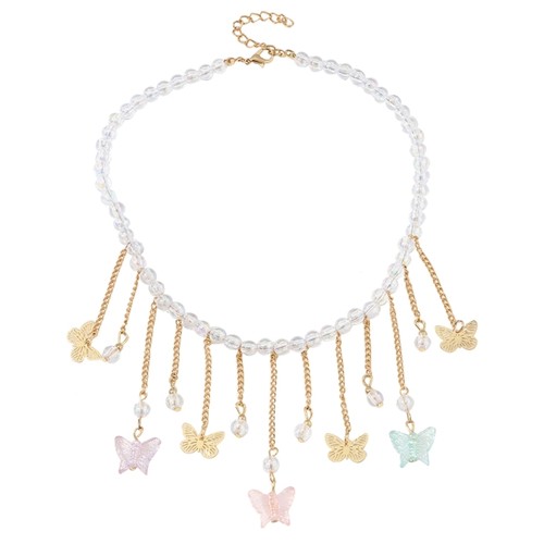 Sparkling butterfly pendant - sparkling,