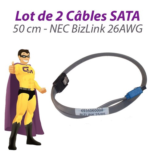 Pack kabel sata - x2,