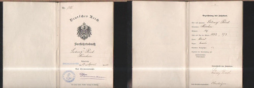 K11802 seefahrtsbuch des - seefahrtsbuch,