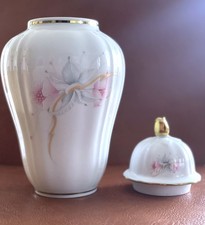 Porzellan Deckel Vase Blumenvase Wunsiedel Retsch & Co. Bavaria Germany