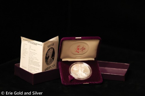 1989 proof american silver - 1989,