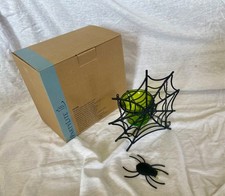 Partylite hängender Votivkerzenhalter Spinnennetz, P91096, Halloween 