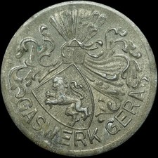 GASMARKE: "1 cbm Münzgas"