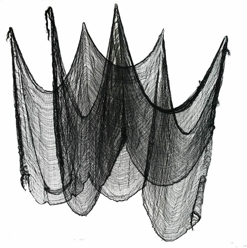 Schwarzes gruseliges tuch - 2,