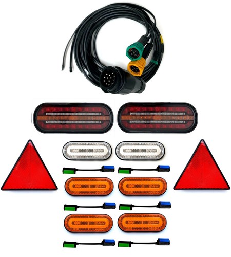 Anhängerbeleuchtung set led - anhängerbeleuchtung,