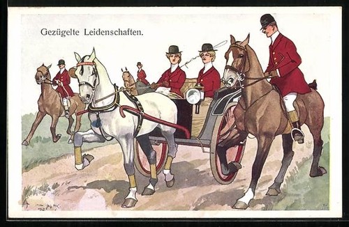 Künstler fritz - künstler-ak,