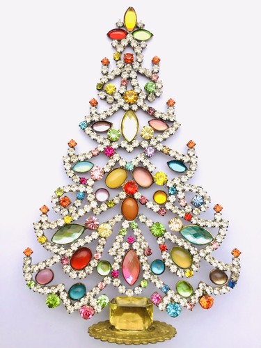 Strass weihnachtsbaumständer - strass,