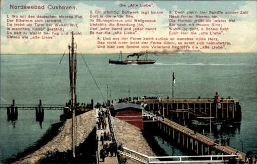 Cuxhaven nordseebad blick - nordseebad,,