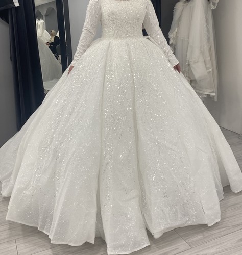 Brautkleid ballkleid weiß - brautkleid,