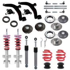 Gewindefahrwerk für VW Transporter T5 T6 Bus Querlenker Koppelstangen Domlager