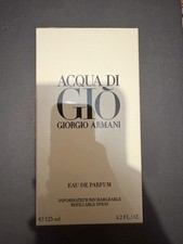 Giorgio Armani Acqua di Gio Eau de Parfum EdP Refillable 125 ml NEU&OVP