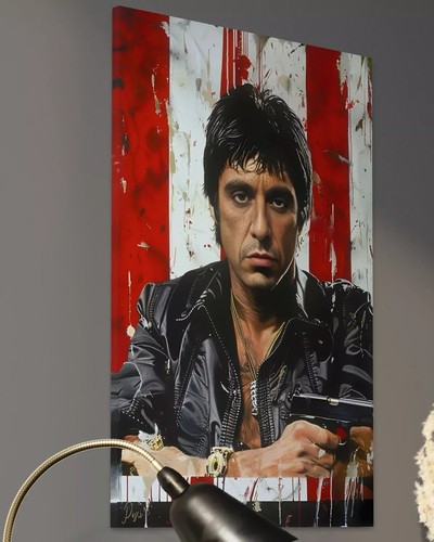 Scarface leinwandbild - scarface,