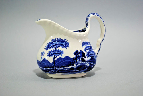 Spode england blue tower - england, /