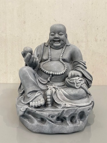 Buddha figur lachender antik - figur,,