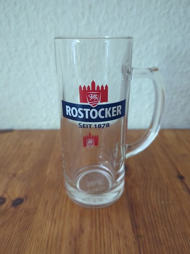 Bierglas rostocker brauerei - bierglas,
