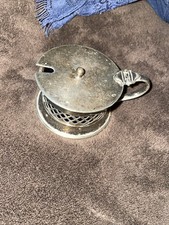 Vintage versilberter Senf