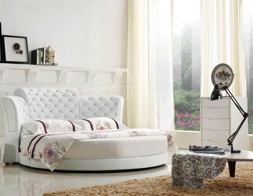 Rundes bett rund design - rundes,