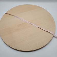 Runde Pizza Brett Holzplatte Schneidebrett Schneiden Serving Pizza Massivholz - 