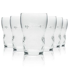 6x Granini Saft Glas Longdrink 0,3l Sahm Wasser Kelch Willi Becher Gläser Bar