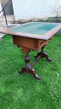 Alter Antiker Spieltisch,Verwandlungstisch Nähtisch