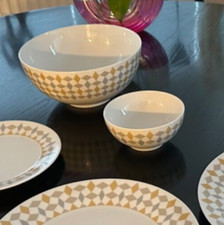 groß Bowl Servier Schüssel -