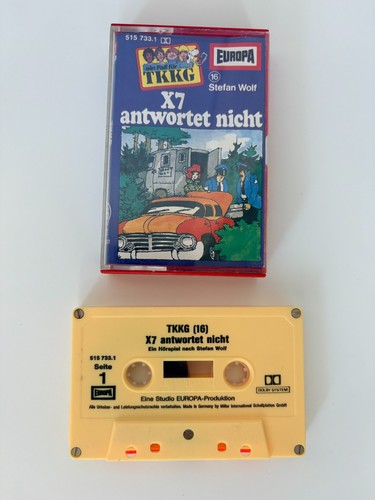 Tkkg kassetten gelbe serie - kassetten,