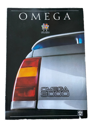 Prospekt brochure opel omega - opel,
