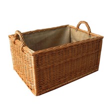 STABIL GROß KAMINHOLZKORB MIT