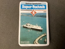 Altes quartett kartenspiel