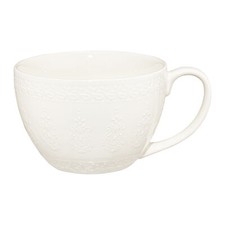 Jumbotasse Jumbo Tasse Suppentasse Becher Porzellan Kaffeebecher groß 450 ml 