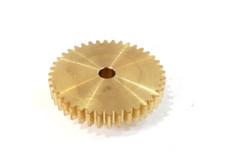 Stirnzahnrad aus Messing | Modul 1 | gerade verzahnt | 40 Zähne