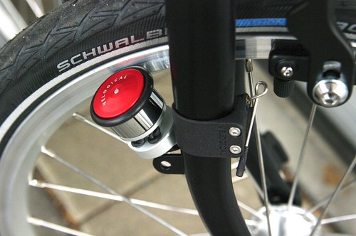 Brompton bike lighting dynamo
