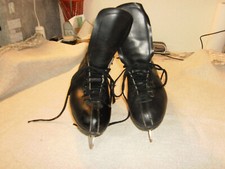 Eiskunstlauf Schlittschuhe Herren EU Gr. 42, (27 cm), 2 x  Leder, noch GUT? (43)