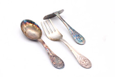 WMF versibertes Kinderbesteck Besteck 90er Silberauflage Hase Vintage antik