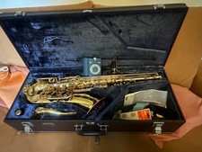Yamaha Tenorsaxophon Typ: YTS ¬62, neuwertig, goldfarbig, inkl. Koffer, div. Zub