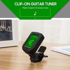 Clip-on tuner for guitar –