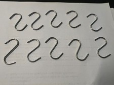 Kleine stahl S-Haken 10 Stück